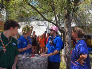 L'équipe animation au travail