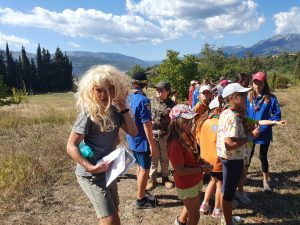 Princesse Flavie et son équipe