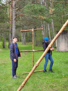 la magnifique croix scout