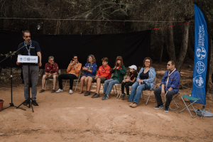 Le discours de Phillipe le gardien de LOLA et le directeur du Scoutisme Francais
