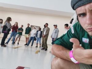 Visite du musée de l'Afrique de Tervuren avec quelques résidents adulte.