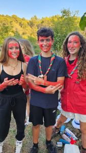 Peinture rouge - passage