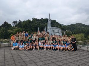 Arrivée à Lourdes, la destination finale!