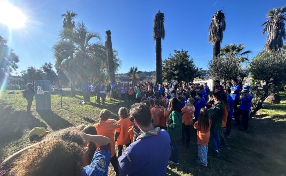 Rassemblement pour La Lumiere de Bethleem